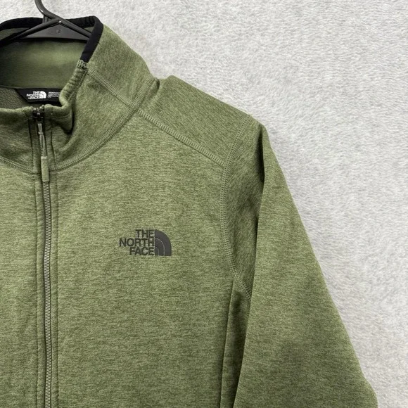 The North Face Jacket Women L Green Skyline Colorado Avalanche Full-Zip Fleece - Picture 3 of 9
